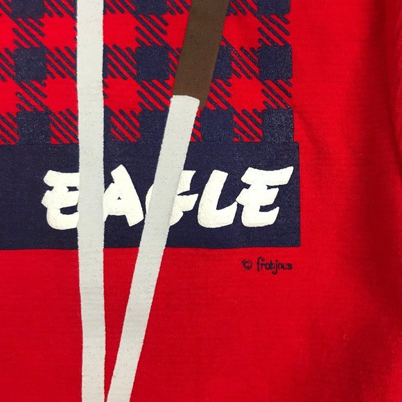 Vintage Oneita Shirt Mens Large Red Super Heavyweight Preshrunk Golf Embroidered - Picture 9 of 11